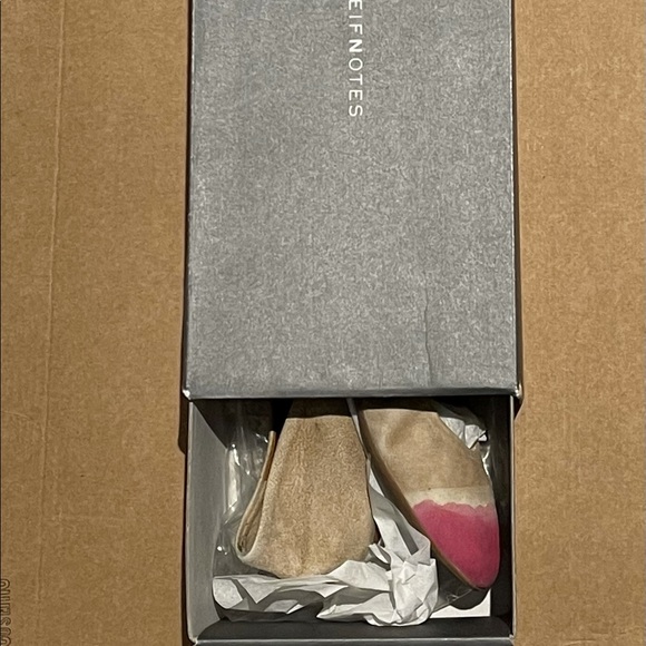 Anthropologie Leifnotes Women Suede Ballet Flats - Picture 2 of 5